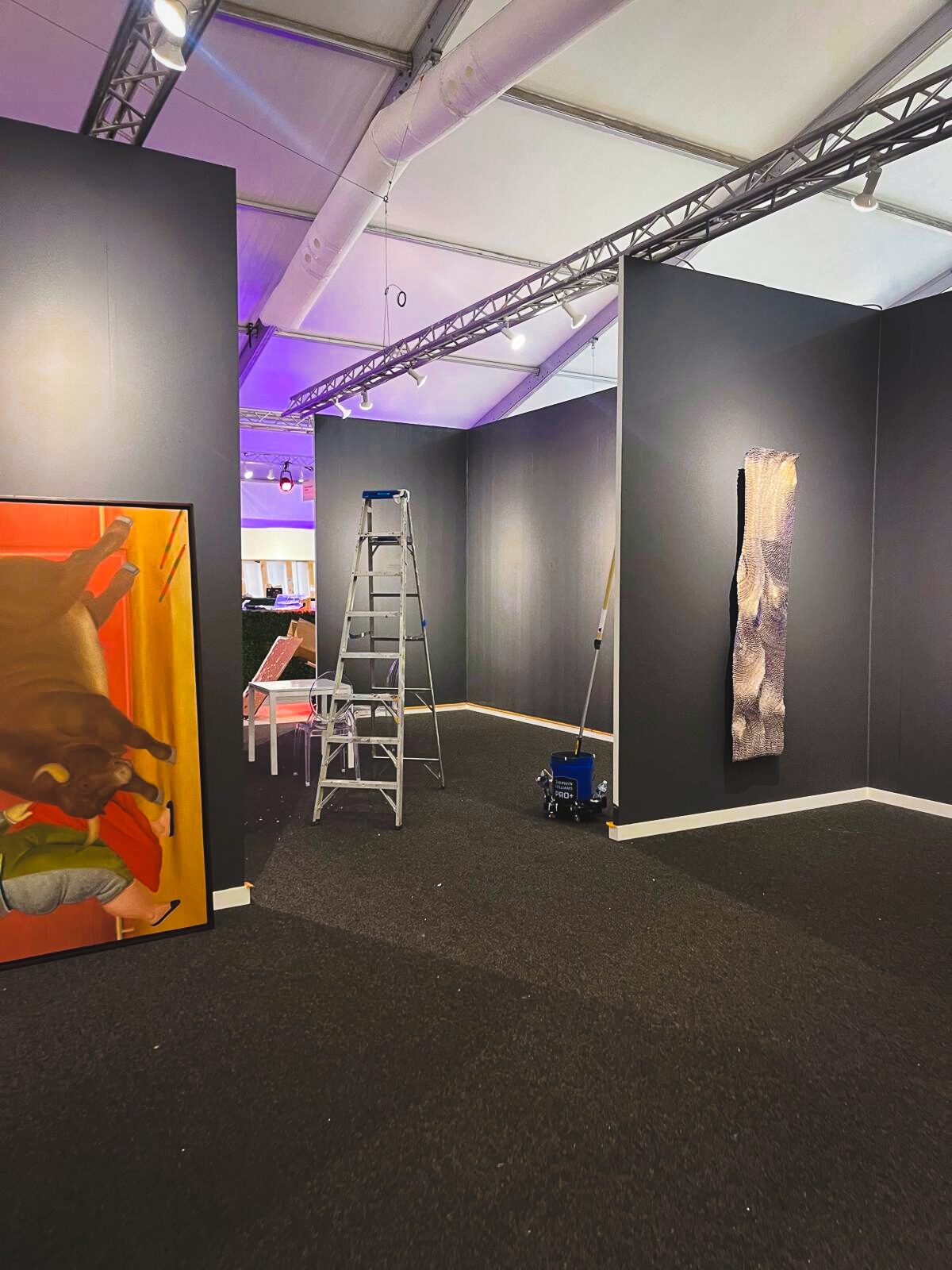 Home context, 2025 exhibition wall painting