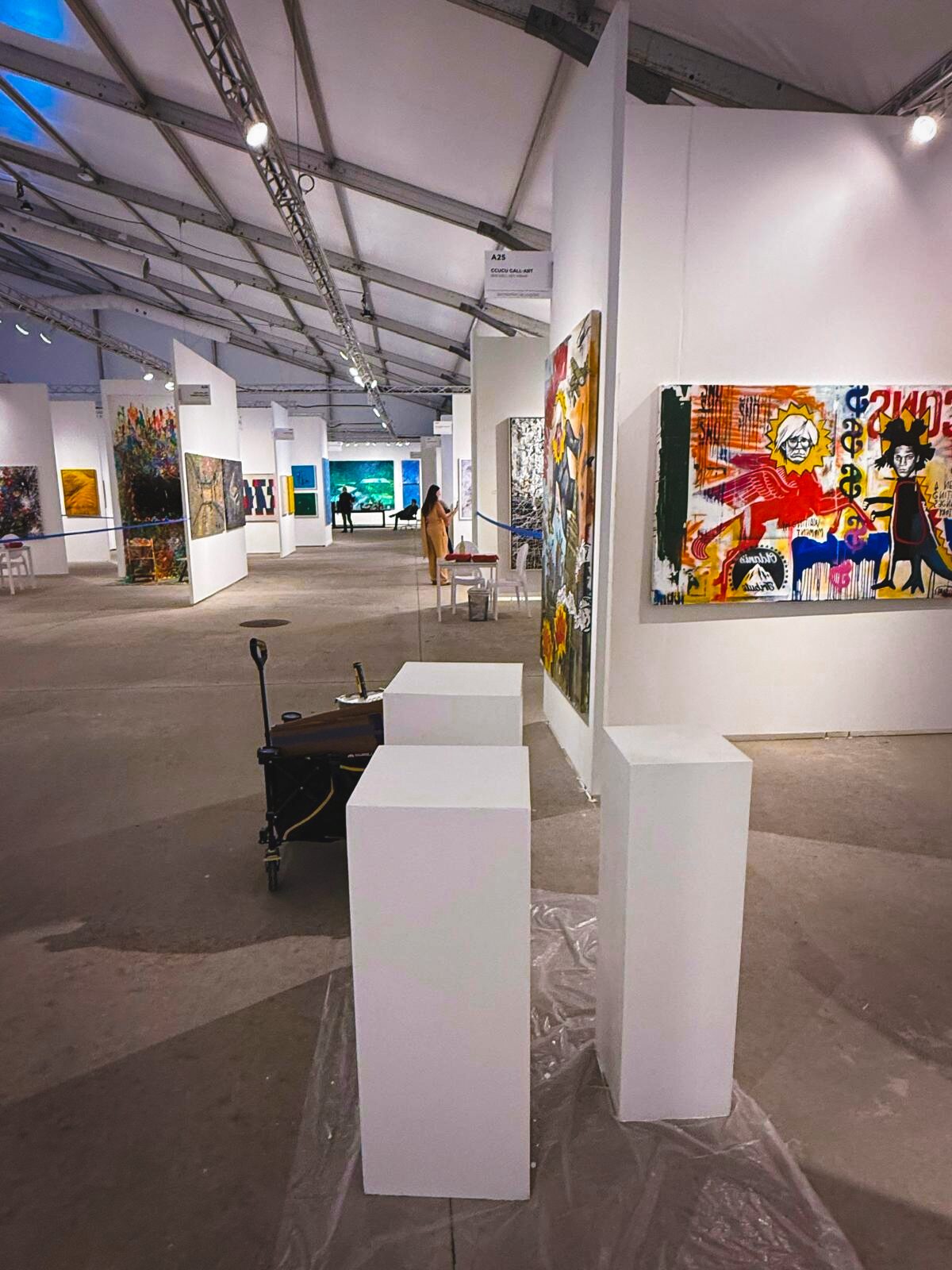 Home context, 2025 pedestals restoration for exhibition