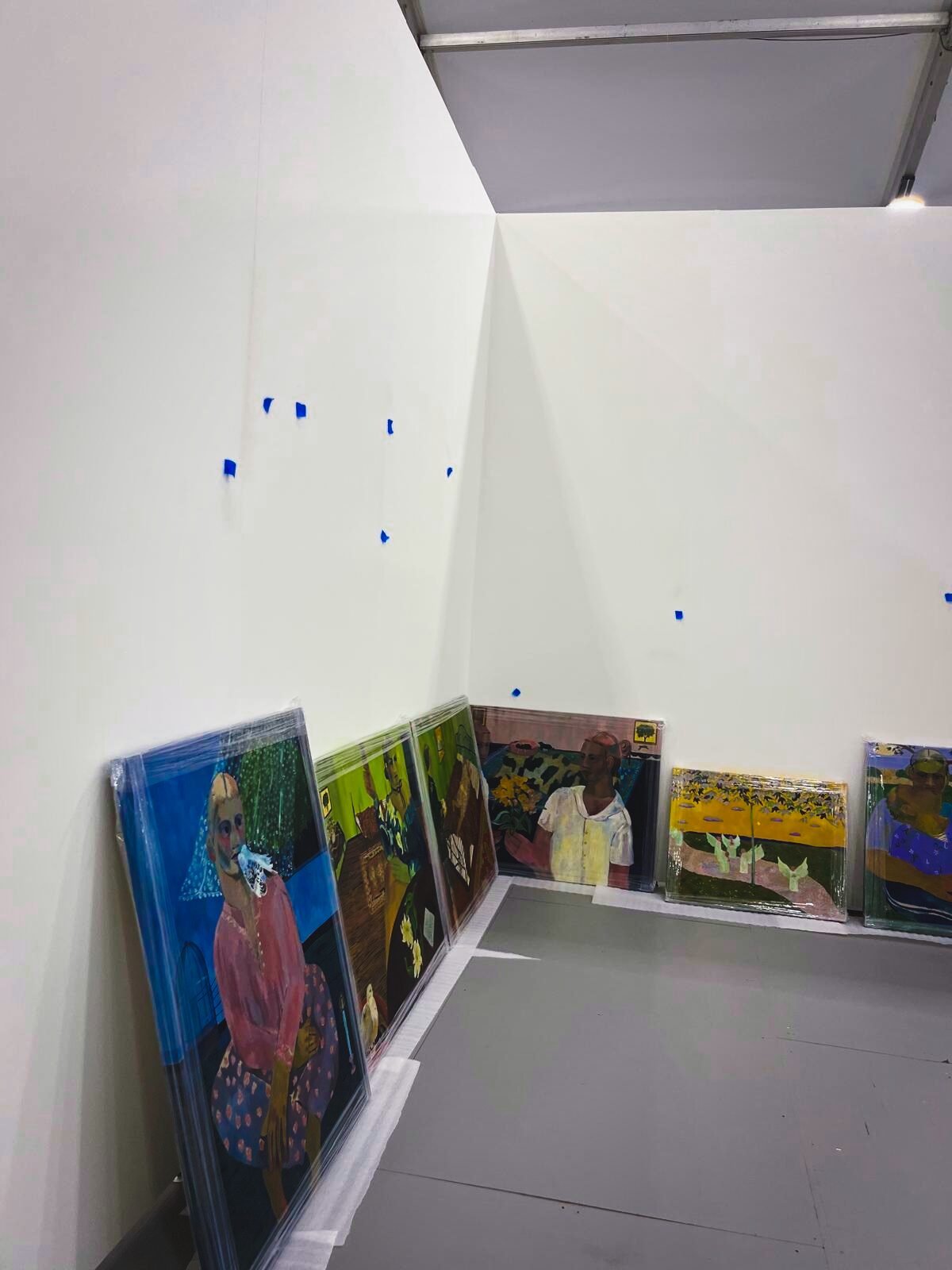 Home untittled, 2025 final wall touch ups